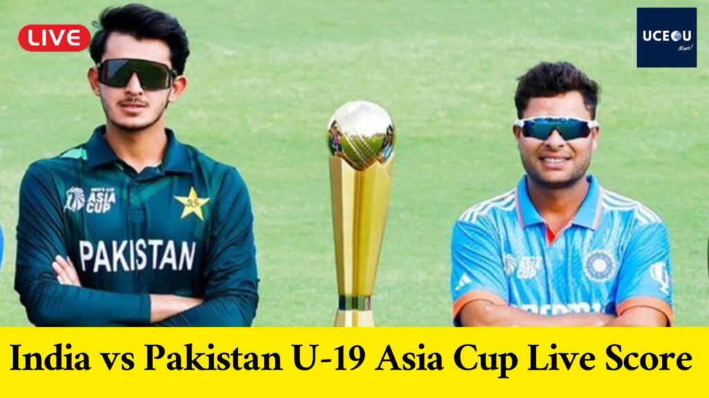 India vs Pakistan U-19 Asia Cup Live Score