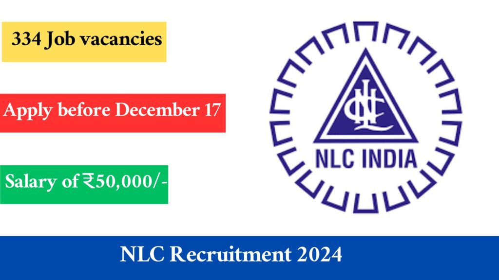 NLC Recruitment 2024